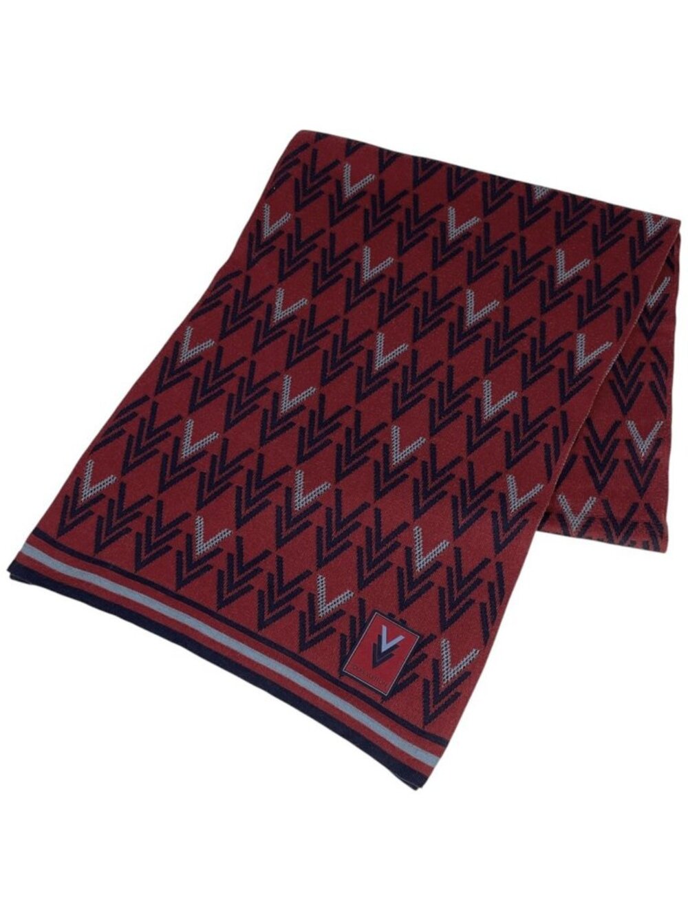 Louis Vuitton Scarf Echarpe Vvv Cotton Cashmere